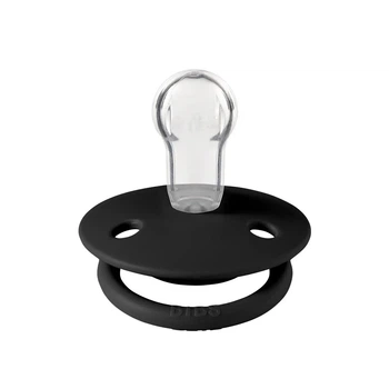 Пустушка BIBS De Lux Silicone Onesize (0-36 m), Black