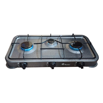 Таганок газовый 3 конфорки Domotec MS-6603 Серый (21265896)