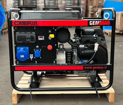 Новий оригінальний італійский бензиновий однофазний генератор GENMAC Combiplus RG 13000 HEO (12,2 кВт) на базі двигуна HONDA GX 690 ( 13,3 кВа)