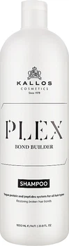 Восстанавливающий шампунь для поврежденных волос - Kallos Cosmetics Plex Bond Builder Shampoo 1000ml (1326796-26490382)