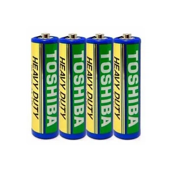 Батарейка TOSHIBA R6KG(В) AA синя 4shrink