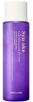 Тонер для лица со змеиным пептидом - Bergamo Syn-Ake Essential Intensive Skin Toner 210ml (1162745-109654)