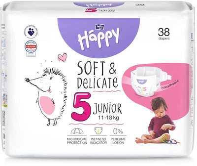 Подгузники Bella Happy junior. 38 шт (вага 11-18 кг)