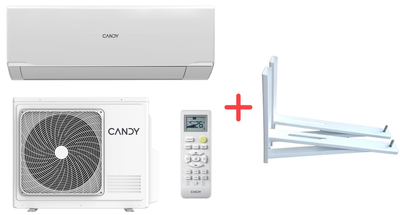 Кондиционер Candy Brezza CY-12BRIN-N/CY-12BROUT-N+ Кронштейн (крепление) для кондиционера Acc Electrics AE-001 (1286113590471) в подарок!