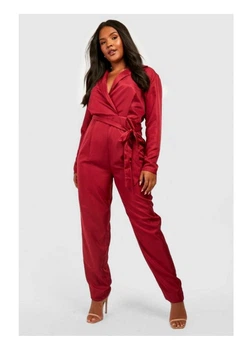 Комбінезон boohoo 56 Бордовий GZZ30323