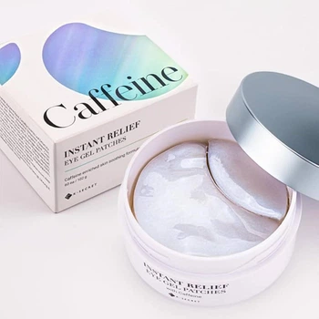 Гідрогелеві патчі проти набряків з кофеїном K-Secret Instant Relief Eye Gel Patches Caffeine 60 шт