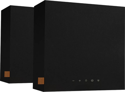 Пара активных Hi-Fi Bluetooth-колонок Morel Högtalare Black Out (HOGTALARE PAIR - BLACK CABINET WITH BLACK GRILL (EU))