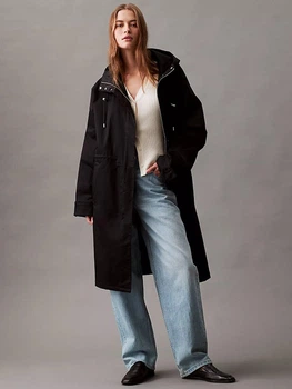 Плащ жіночий Calvin Klein 726303997 XL Чорний (1159809783)