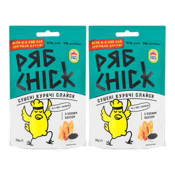 Набор Слайсы 2шт РябChick Куриные с Соевым Соусом 50g