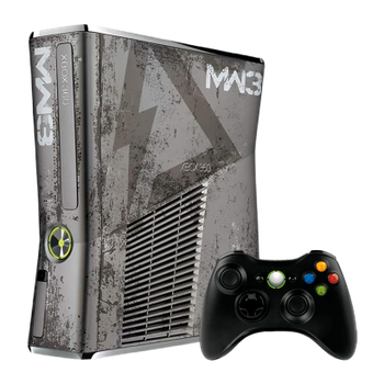 Набор Консоль Microsoft Xbox 360 S Call of Duty: Modern Warfare 3 Limited Edition Freeboot 500GB Dark Grey + 5 Встроенных Игр Б/У + Геймпад Беспроводной RMC Black
