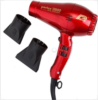 Фен для волосся професійний Parlux 3800 Ceramic & Ionic Eco Friendly red