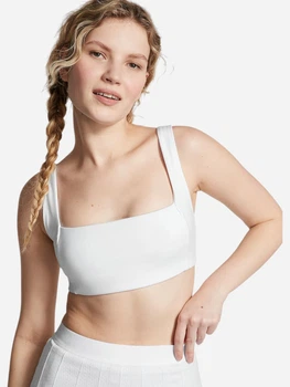 Спортивный топ для фитнеса женский Victoria's Secret 695287328 XL Белый (1159831505)
