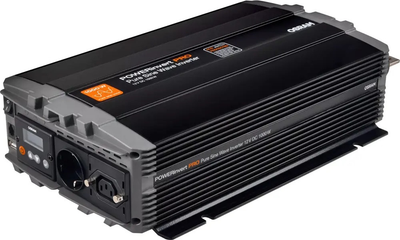 Przetwornica samochodowa OSRAM 12/230V 1000 W RCD Czysta Sinusioda (4052899631052)
