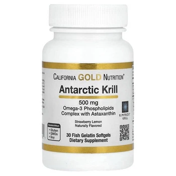 Масло антарктического криля California Gold Nutrition 30 капсул