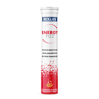 Мультівітаміни для енергетичного обміну Bioglan Fizz Energy Effervescent шипучі таблетки 20 шт.