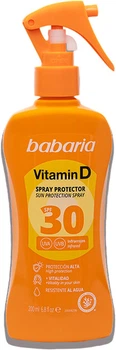 Солнцезащитный спрей для тела Babaria с витамином D SPF 30 200 мл (8410412519168)