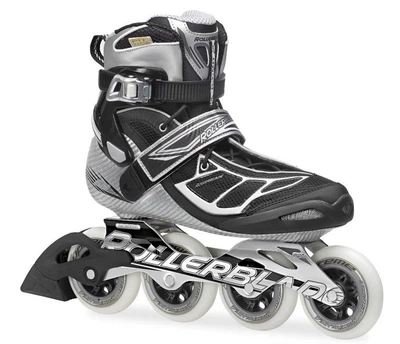 Роликові ковзани для дорослих Rollerblade TEMPEST 90 M 42 (9US) 270мм Silver/black (07302200 832)