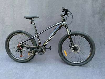 Гірський підлітковий велосипед Viper Nevada 24" FR/D рама 12,5 чорно-білий