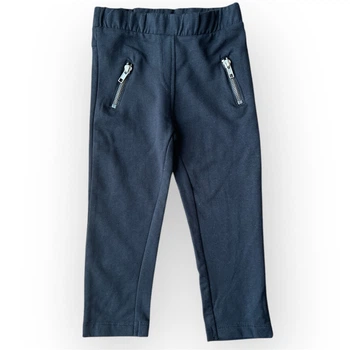 Коттоновые брюки для девочки Piazza Italia Черный (PIT1501 158 black (12-18 мес (82 см))