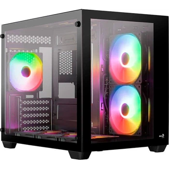 Корпус Aerocool Dryft Mini-G-BK-v2 Black без БП (ACCS-ES02163.11)