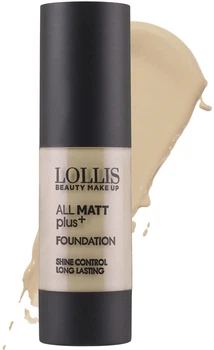 Основа под макияж LOLLIS All Matt Plus матовая тон 01 30 мл (8681546106818)