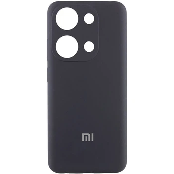 Чохол Silicone Cover Lakshmi Full Camera (AA) with logo для Xiaomi Redmi Note 13 Pro 4G black