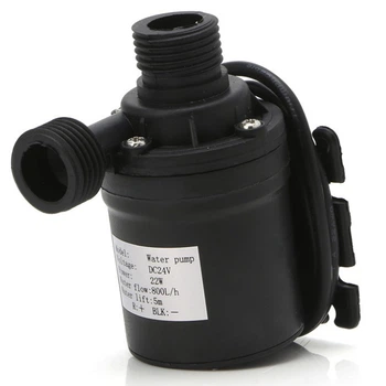 Насос с резьбой BauTech 800л/ч DC 24В Чёрный (1008-525-01)