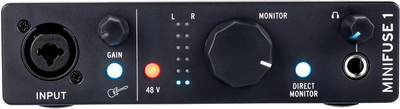 Аудиоинтерфейс Arturia MiniFuse 1 Black
