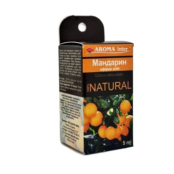 Ефірна олія Мандарин 5 мл(шт) AROMAINTER