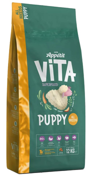 Sucha karma dla psów Comfy Appetit Vita Superfood Pappy All Breeds Lamb 12 kg (5905546342148)