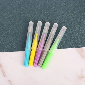 Щеточка Baby Brush для ресниц и бровей, микс цветов