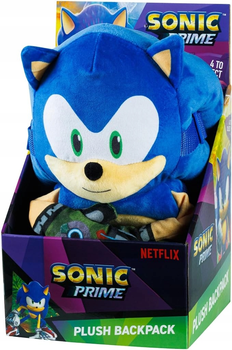 Plecak-zabawka Sonic Prime Sonic 30 cm SON7020 (7290117586020)