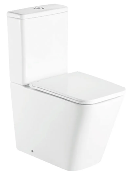 Унитаз-компакт Mixxus Premium Quadro-0401-R 610x365x825mm, система смыва RIMLESS (MP6457) kr