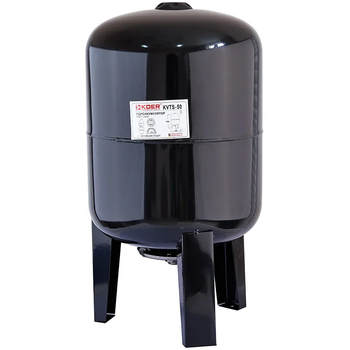 Гідроакумуляторвертикальний Koer KVTS-50 (50 л, корпус-сталь 1,2 мм) (KB0013) kr