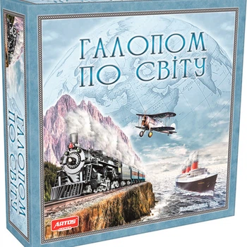 Настольная игра Artos "Галопом по миру" Ост.1069
