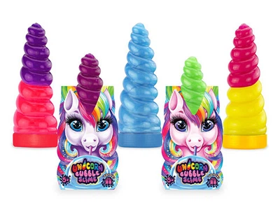 Слайм Danko Toys "Unicorn Bubble Slime" жидкий лизун UNS-01-01U