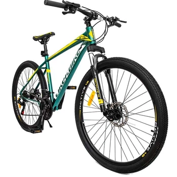 Велосипед взрослый 2-х колесный 27 5" LIKE2BIKE Active 1.0 зеленый рама алюм.18" 21-шв A212705