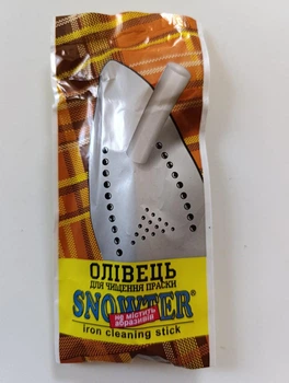 Олівець для чищення праски SNOWTER – засіб для видалення нагару та нальоту з підошви праски
