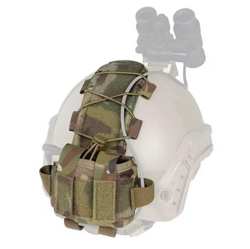 Чохол-противагу для акумулятора для шолома (FAST) - Cordura, ClefersTac W82, мультикам (5024608)