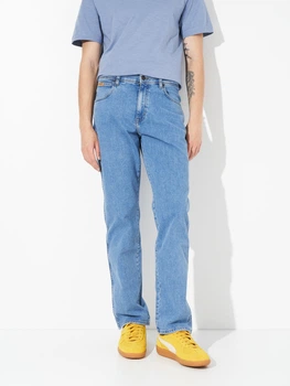 Джинсы Regular Fit мужские Wrangler 112330691 33/34 Голубые (5401019183497)
