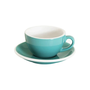 Чашка з блюдцем Loveramics EGG 200мл Teal