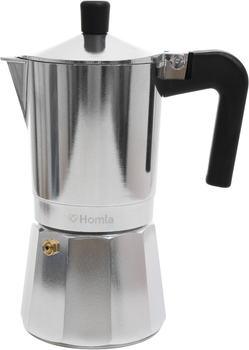 Kawiarka Holma Basico Mokka srebrna 6 filiżanek 300 ml (5904183843902)