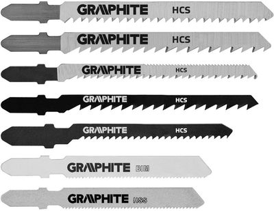 Набір полотен для лобзиків Graphite тип T 10 шт 57H755 (5902062577559)
