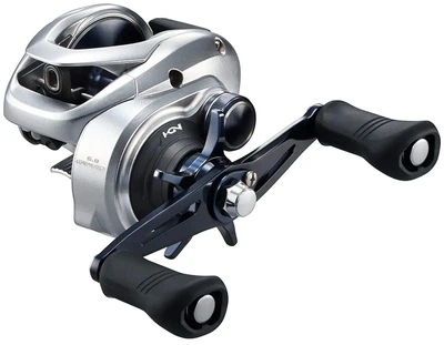 Катушка Shimano Tranx A 401 мощная низкопрофильная для морской и пресноводной трофейной рыбалки 5+1BB