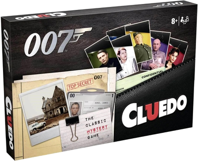 Gra planszowa Winning Moves JAMES BOND 007 Cluedo WM01312-EN1-6 (5036905043083)