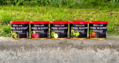 Набор ароматической щепы для копчения SMØK MASTER (5 вкусов) — Черешня, Ольха, Яблоня, Бук, Дуб 160531_sh
