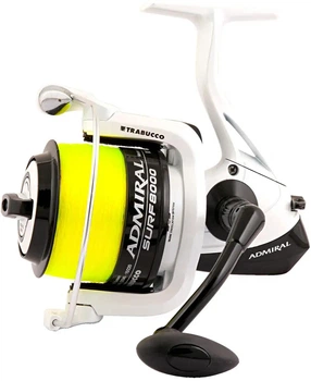 Катушка Trabucco Admiral Surf 8000 4+1BB (с леской)