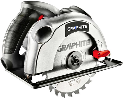 Циркулярна пила Graphite 1200 Вт 185 x 20 мм 58G486 (5902062584861)