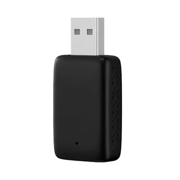 Адаптер беспроводной Apple CarPlay и Android Auto USB, 5G WiFi, Bluetooth, Черный