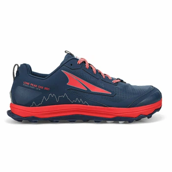 Кросівки для бігу Altra Lone Peak 5 CHX синьо-червоні трейлові жіночі 40